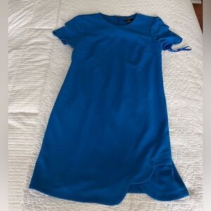 Maggy London blue shift dress